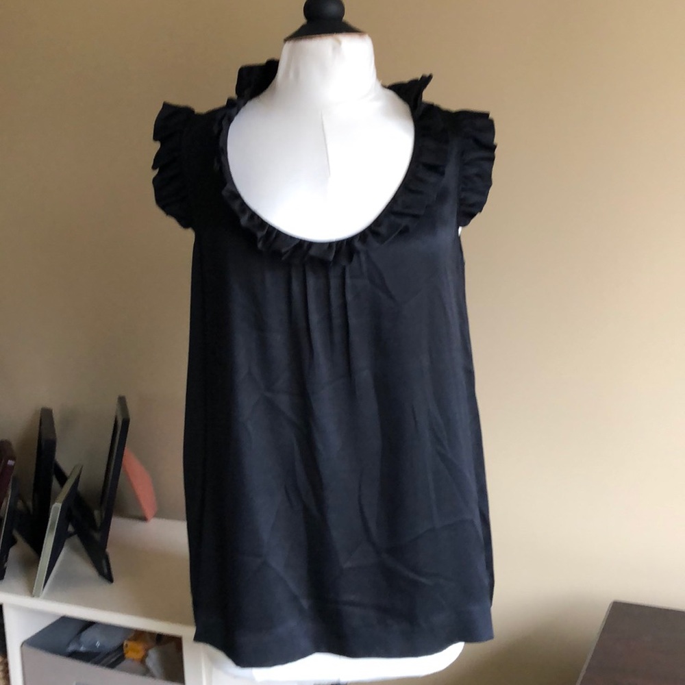 Kaye Spade Black Sleeveless Blouse